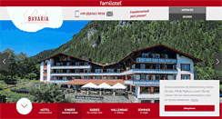 Desktop Screenshot of hotel-bavaria-pfronten.com